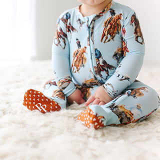 Posh Peanut Brody Zippered Footie, Posh Peanut, Posh Custom Sale, Posh Peanut, Posh Peanut Brody, Posh Peanut Cars, Posh Peanut Footie, Posh Peanut Footie with Zipper, Posh Peanut Horse, Posh