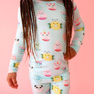 Posh Peanut Donuts L/S Basic Loungewear, Posh Peanut, Donuts, Pajama, Pajamas, Posh Peanut, Posh Peanut Donuts, Posh Peanut L/S Basic Loungewear, Posh Peanut Long Sleeve Basic Loungewear, Pos