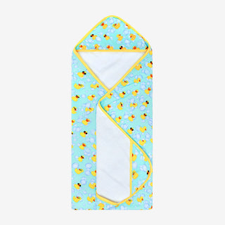Posh Peanut Ducky Hooded Towel, Posh Peanut, Ducky, Hooded Towel, Posh Peanut, Posh Peanut Ducky, Posh Peanut Hooded Towel, Posh Peanut Towel, POSH40, Hooded Towel - Basically Bows & Bowties