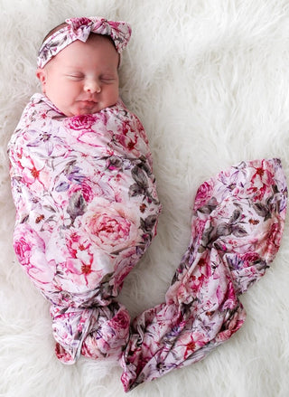Posh Peanut Elise Floral Swaddle & Headband Set, Posh Peanut, Cyber Monday, Posh Peanut, Posh Peanut Elise Floral, Posh Peanut Elise Floral Swaddle & Headband Set, Posh Peanut Swaddle & Headb