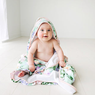 Posh Peanut Erin Ruffled Hooded Towel, Posh Peanut, Hooded Towel, Posh Custom Sale, Posh Peanut, Posh Peanut Erin, Posh Peanut Erin Ruffled Hooded Towel, Posh Peanut Hooded Towel, Posh Peanut