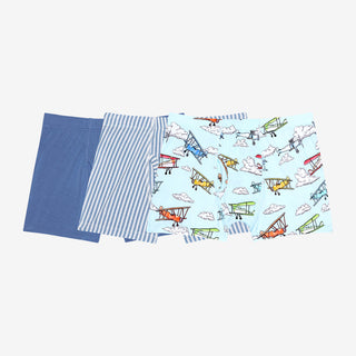 Posh Peanut Flyer Boxer Brief Set, Posh Peanut, Boxer Brief Set, Boy Boxer Brief, cf-size-sm-6-7, cf-type-boys-boxer-briefs, cf-vendor-posh-peanut, Flyer, Posh Peanut, Posh Peanut Underwear, 