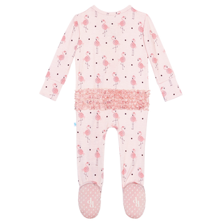 Posh Peanut Frida Ruffled Zippered Footie, Posh Peanut, Footie with Zipper, Posh Peanut, Posh Peanut Flamingo, Posh Peanut Footie, Posh Peanut Footie with Zipper, Posh Peanut Frida, Posh Pean