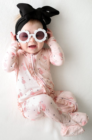 Posh Peanut Frida Ruffled Zippered Footie, Posh Peanut, Footie with Zipper, Posh Peanut, Posh Peanut Flamingo, Posh Peanut Footie, Posh Peanut Footie with Zipper, Posh Peanut Frida, Posh Pean
