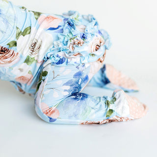Posh Peanut Frostine Ruffled Zippered Footie, Posh Peanut, Frostine, Posh Peanut, Posh Peanut Footie, Posh Peanut Footie with Zipper, Posh Peanut Ruffled Zippered Footie, Posh Peanut Zippered