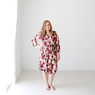 Posh Peanut Gracie Floral Mommy Robe, Posh Peanut, Cyber Monday, Gender Neutral, Maternity Robe, Mommy Robe, Nursing Robe, Posh Peanut, Posh Peanut Gracie Mommy Robe, Posh Peanut Jamie Polka 
