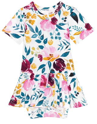 Posh Peanut Jozie S/S Twirl Skirt Bodysuit, Posh Peanut, Baby, Infant, Posh PEanut, Posh Peanut Jozie, Posh Peanut Jozie S/S Twirl Skirt Bodysuit, Posh Peanut S/S Twirl Skirt Bodysuit, Posh P