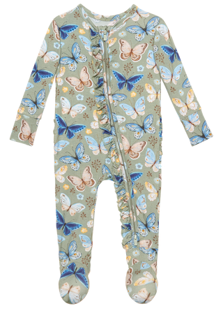 Posh Peanut Lucy Ruffled Footie w/Zipper, Posh Peanut, Posh Peanut, Posh Peanut Butterfly, Posh Peanut Exclusive 9/29, Posh Peanut Footie, Posh Peanut Footie with Zipper, Posh Peanut Lucy, Po