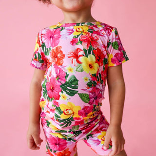 Posh Peanut Malana Basic Short Sleeve & Short Length Pajama, Posh Peanut, Malana, Pajama, Pajamas, Posh Peanut, Posh Peanut Basic Loungewear with Shorts, Posh Peanut Loungewear, Posh Peanut M