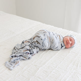 Posh Peanut Maverick Swaddle & Beanie Set, Posh Peanut, Posh Custom Sale, Posh Peanut, Posh Peanut Infant Swaddle & Beanie Set, Posh Peanut Maverick, Posh Peanut Maverick Swaddle & Beanie Set