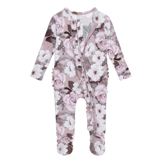 Posh Peanut Nikki Ruffled Zippered Footie, Posh Peanut, Posh Peanut, Posh Peanut Footie, Posh Peanut Footie with Zipper, Posh Peanut Nikki, Posh Peanut Nikki Ruffled Zippered Footie, Posh Pea