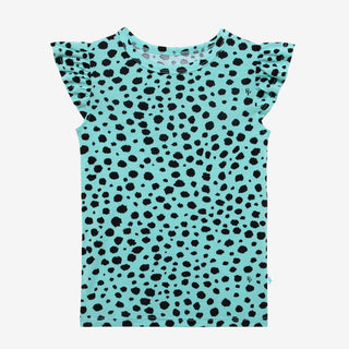 Posh Peanut Pebbles Basic Ruffled Capsleeve Top & Ruffled Varsity Short, Posh Peanut, Posh Peanut, Posh Peanut Basic Ruffled Capsleeve Top & Ruffled Varsity Short, Posh Peanut Pebbles, Posh P