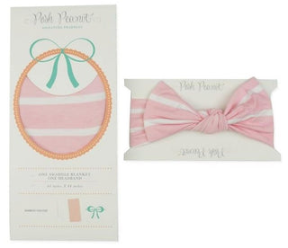 Posh Peanut Pink & White Stripes Swaddle & Headband Set, Posh Peanut, Posh Peanut, Posh Peanut Mandala, Posh Peanut Mandala Swaddle & Headband Set, Posh Peanut Swaddle & Headband Set, Posh Pe