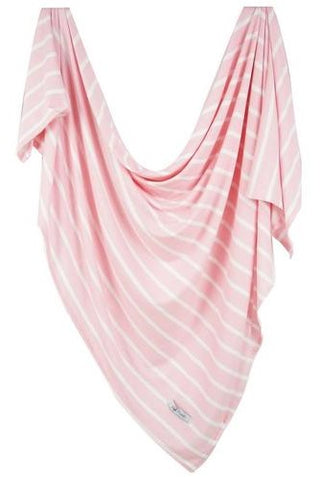 Posh Peanut Pink & White Stripes Swaddle & Headband Set, Posh Peanut, Posh Peanut, Posh Peanut Mandala, Posh Peanut Mandala Swaddle & Headband Set, Posh Peanut Swaddle & Headband Set, Posh Pe