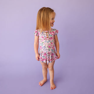 Posh Peanut Pixie Ruffled Capsleeve Henley Twirl Skirt Bodysuit, Posh Peanut, Pixie, Posh Peanut, Posh Peanut Pixie, Posh Peanut Ruffled Capsleeve Henley Twirl Skirt Bodysuit, Posh Peanut Twi