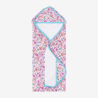 Posh Peanut Pixie Ruffled Hooded Towel, Posh Peanut, Floral, Hooded Towel, Pixie, Posh Peanut, Posh Peanut Hooded Towel, Posh Peanut Pixie, Posh Peanut Ruffled Hooded Towel, Posh Peanut Towel