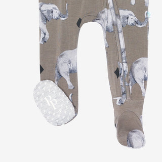 Posh Peanut Rocco Elephant Zippered Footie, Posh Peanut, Baby, Cyber Monday, Elephant Footie, Els PW 8258, End of Year, End of Year Sale, Footie with Zipper, Gender Neutral, Infant, Posh PEan
