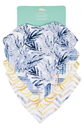 Posh Peanut Sunny Days 4 Pack Bandana Bib Set, Posh Peanut, Bandana Bib Set, Bandana Bibs, Bib Set, Bibs, Posh Peanut, Posh Peanut Bib, Posh Peanut Bib Set, Posh Peanut Bibs, Posh Peanut Sunn