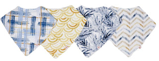 Posh Peanut Sunny Days 4 Pack Bandana Bib Set, Posh Peanut, Bandana Bib Set, Bandana Bibs, Bib Set, Bibs, Posh Peanut, Posh Peanut Bib, Posh Peanut Bib Set, Posh Peanut Bibs, Posh Peanut Sunn