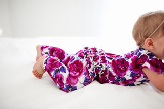 Posh Peanut Violet Ruffled Capsleeve Henley Romper, Posh Peanut, Capsleeve Henley Romper, Henley Romper, Posh Peanut, Posh Peanut Henley, Posh Peanut Henley Romper, Posh Peanut Romper, Posh P