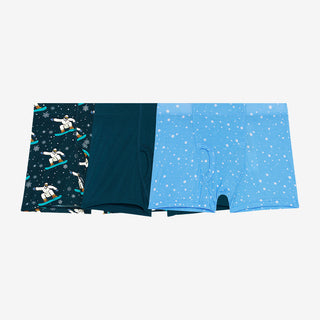 Posh Peanut Yeti Boxer Brief Set, Posh Peanut, Boxer Brief Set, Boy Boxer Brief, Posh Peanut, Posh Peanut Underwear, POSH40, Yeti,  - Basically Bows & Bowties