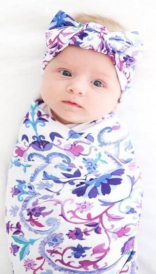 Posh Peanut Mandala Swaddle & Headband Set, Posh Peanut, Posh Peanut, Posh Peanut Mandala, Posh Peanut Mandala Swaddle & Headband Set, Posh Peanut Swaddle & Headband Set, Posh Peanut Swaddle 