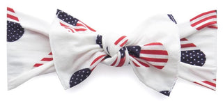 Baby Bling Printed Flag Heart Knot Headband, Baby Bling, 4th of July, Baby Baby Bling Headbands, Baby Bling, Baby Bling Bows, Baby Bling Printed Knot, Baby Headband, Baby Headbands, Headband,
