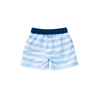 Prodoh Arctic Stripe Swim Trunks, Prodoh, Boys Swim, CM22, JAN23, Prodoh, Prodoh  Swim Trunks, Prodoh Arctic Stripe, Prodoh Stripe Swim Trunks, Swim Trunks, Swim Trunks - Basically Bows & Bow