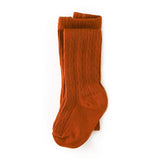 Little Stocking Co Cable Knit Tights - Pumpkin Spice, Little Stocking Co, Cable Knit Tights, cf-size-0-6-months, cf-size-1-2y, cf-size-3-4y, cf-size-5-6y, cf-size-7-8y, cf-type-tights, cf-ven