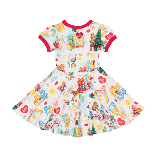 Rock Your Kid Beary Christmas Waisted Dress, Rock Your Baby, All Things Holiday, Care Bear, Care Bear Dress, Care Bears, Christmas, Christmas Care Bear, Christmas Dress, Rock Your Baby, Rock 