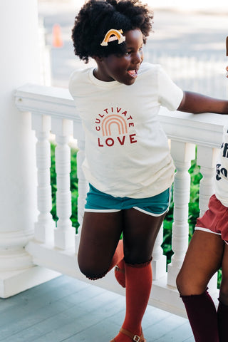 Little Stocking Co Lace Top Knee High Socks - Rust w/Brown, Little Stocking Co, Little Stocking Co, Little Stocking Co Fall 2020, Little Stocking Co Knee high Sock, Little Stocking Co Knee Hi