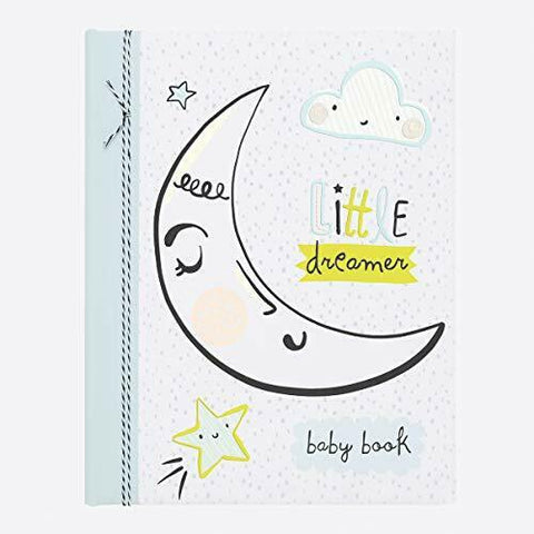Little Dreamer Memory Book, C.R. Gibson, Baby Book, Baby Memory Book, Baby Photo Book, Baby Shower, Baby Shower Gift, Boy Photo Album, CR Gibson, cr gibson baby book, Gender Neutral, Gender N