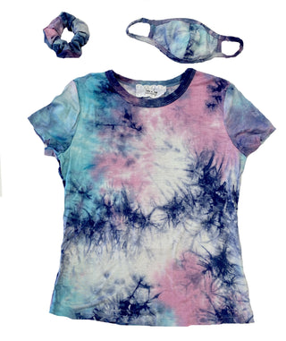 Sadie & Sage Tie Dye Scrunchie, Sadie & Sage, Hair Accessories, Hair Accessory, Sadie & Sage, Sadie & Sage Scrunchie, Sadie & Sage Tie Dye, Sadie & Sage Tie Dye Scrunchie, Scrunchie, Scrunchi