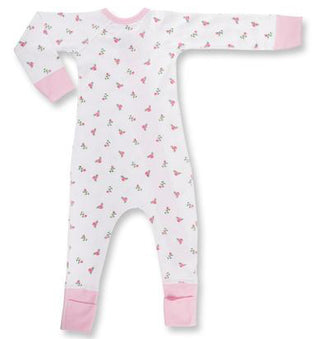 Sapling Child Vintage Rose Zip Up Romper, Sapling Child, Black Friday, CM22, Cyber Monday, Els PW 5060, End of Year, End of Year Sale, Organic Cotton, Sapling Child, Sapling Child Romper, Sap