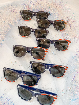 Sienna Sunnies Stars & Stripes Patriotic Gender Neutral Sunnies, Sienna Sunnies, 4th of July, cf-type-sunglasses, cf-vendor-sienna-sunnies, Made in the USA, Patriotic, Sienna Sunnies, Sienna 