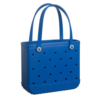 Baby Bogg Bag - BLUE-eyed, Bogg, Baby Bogg, Baby Bogg Bag, Beach Bag, Blue Eyed, Blushing, Bogg, Bogg Bag, Bogg Bagg, Bogg Bags, Boggs, Small Bogg, Solid Bogg Bag, Handbags - Basically Bows &