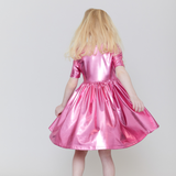 Pink Chicken Steph Dress - Pink Lame, Pink Chicken, Big Girls Clothing, cf-size-2y, cf-type-dress, cf-vendor-pink-chicken, Dress, Dress for Girls, Dresses for Girls, Little Girls Clothing, Li