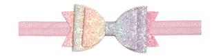 Sweet Wink Pastel Rainbow Rainbow Glitter Bow Light Pink Headband, Sweet W, Black Friday, cf-type-headband, cf-vendor-sweet-w, Cyber Monday, Els PW 5060, Headband, Pastel Rainbow Bow, Rainbow