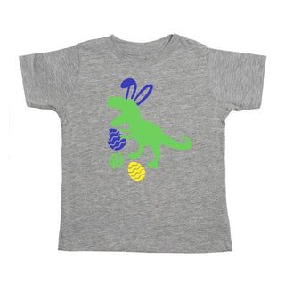 Bunnysaurus S/S Grey Tee, Sweet Wink, Bunny Shades S/S Indigo Tee, Bunnysaurus, Bunnysaurus S/S Grey Tee, cf-size-2t, cf-size-3t, cf-type-tee, cf-vendor-sweet-wink, CM22, Easter, Easter Shirt