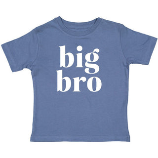 Sweet Wink Big Bro Indigo S/S Tee, Sweet Wink, Big Bro Indigo S/S Tee, Big Bro Tee, Big Brother, Big Brother Announcement, Big Brother Shirt, Big Brother Tee, cf-size-5-6y, cf-type-shirts-&-t