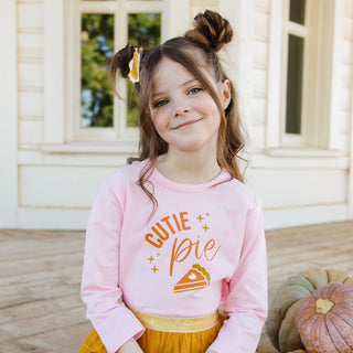 Sweet Wink Cutie Pie L/S Tee, Sweet Wink, cf-size-12-18-months, cf-size-18-24-months, cf-type-tee, cf-vendor-sweet-wink, Cutie Pie, Pumpkin Pie, Sweet Wink, Thanksgiving, Thanksgiving Clothin