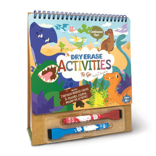 Dry Erase Activities to Go - Dinosaur World, The Piggy Store, Activity Book, Coloring Book, Dry Erase Activities to Go, Dry Erase Activities to Go - Dinosaur World, Dry Erase Activity Book, D