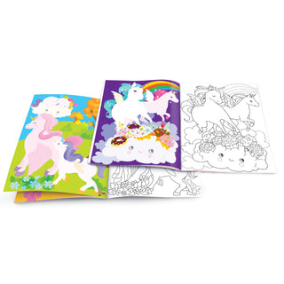 Unicorn Land Dry Erase Coloring Book, The Piggy Store, Activity Book, Coloring Book, Dry Erase Coloring Book, Stationary, The Piggy store, The Piggy Store Unicorn Land Dry Erase Coloring Book