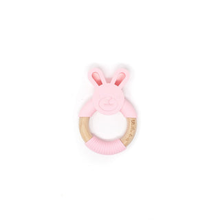 Three Hearts Bunny Ear Teether, Three Hearts, Easter, Easter Basket IDeas, EB Baby, EB Boy, EB Boys, EB Girls, Silicone Teether, Teether, Teething, Teething Toy, Three Hearts, Three Hearts Bu