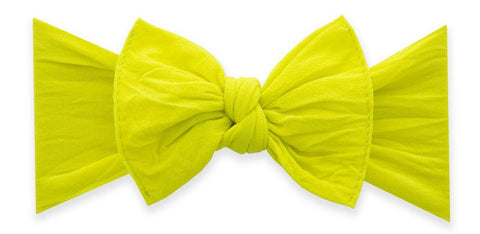 Baby Bling Classic Knot - Neon Yellow, Baby Bling, Baby Bling, Baby Bling Bows, Baby Bling Classic Knot, Baby Bling Headband, Baby Bling Neon, Baby Bling Neon Yellow, Baby Bling Neon Yellow C