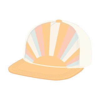 Tiny Whales Sun Child Trucker Hat, Tiny Whales, Girl Hat, Made in the USA, Sun Child, Sun Hat, Tiny Whales, Tiny Whales Hat, Tiny Whales SS22, Tiny Whales Sun Child Trucker Hat, Tiny Whales T