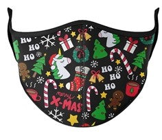 Kids Holiday Face Mask by Top Trenz - Small: 3-7 Years, Top Trenz, All Things Holiday, Child Face Mask, Child Face MAskCute Kids Face MAsk, Children's Mask, Christmas, Christmas Face Mask, Ch