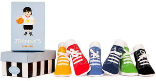 Trumpette Johnny's Sock Set, Trumpette, Baby Gift, Baby Shower Gift, Baby Socks, Gift for Baby, Socks, Trumpette Baby Socks, Trumpette Sock Set, Trumpette Socks, Socks - Basically Bows & Bowt