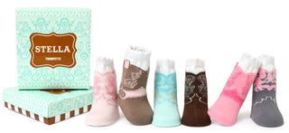 Trumpette Stella Sock Set, Trumpette, Baby Shower, Baby Shower Gift, Baby Socks, Cowgirl, Cowgirl Sock Set, Cyber Monday, Gift for Baby Shower, Socks, Trumpette, Trumpette Baby Socks, Trumpet
