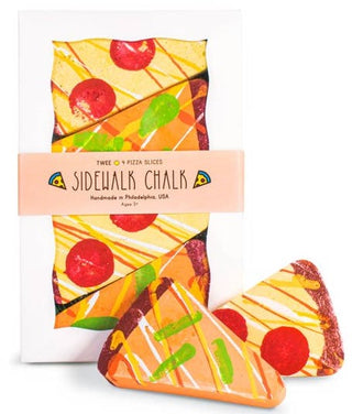 Sidewalk Chalk - Cheesy Pizza, Twee, Art Supplies, Chalk, Pizza Sidewalk Chalk, Sidewalk Chalk, Toys, Twee, Twee Pizza, Twee Pizza Sidewalk Chalk, Twee Sidewalk Chalk, Sidewalk Chalk - Basica